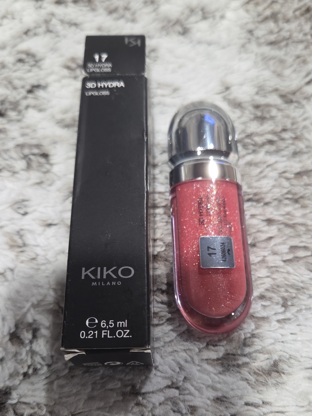Milano 3D Hydra Lip Gloss - Shimmery Rose Pink (17)